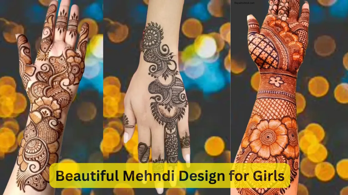 Beautiful Mehndi Design for Girls