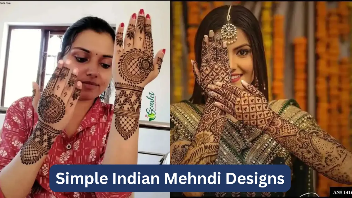 indian mehndi simple designs